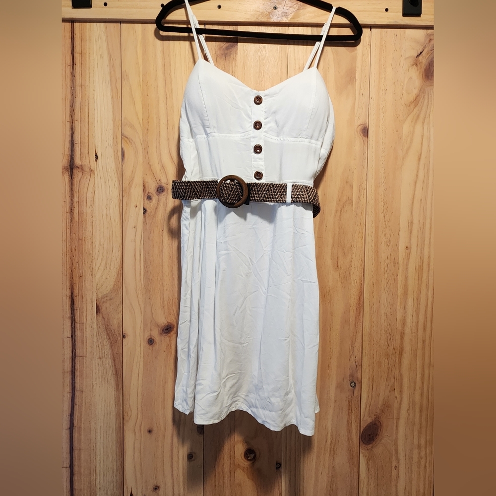 Justify White Dress